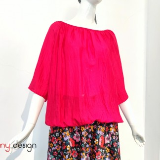 Cherry silk shirt - MYAN